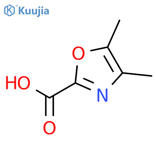 dimethyl-1,3-oxazole-2-carboxylic acid structure