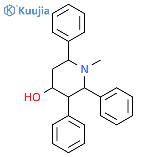 4-Piperidinol,1-methyl-2,3,6-triphenyl- structure