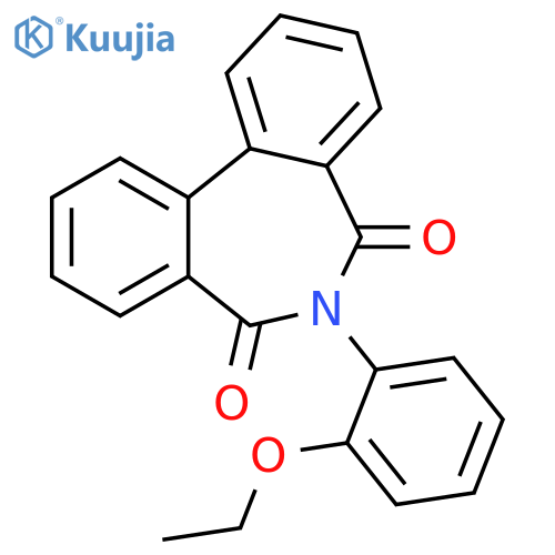 9-(2-ethoxyphenyl)-9-azatricyclo9.4.0.0^{2,7}pentadeca-1(11),2(7),3,5,12,14-hexaene-8,10-dione structure
