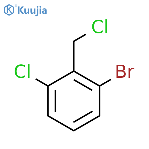 1-Bromo-3-chloro-2-(chloromethyl)benzene structure