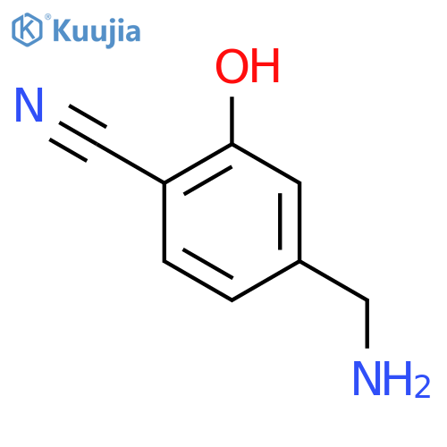 4-Cyano-3-hydroxybenzylamine structure