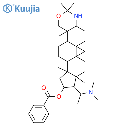 2'',2''-Dimethylcyclobuxoxazine C; 16-Benzoyl structure