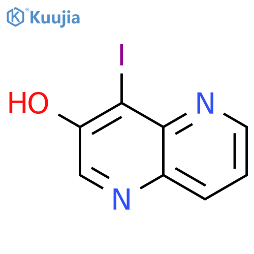 4-Iodo-1,5-naphthyridin-3-ol structure