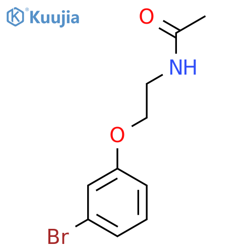N-2-(3-Bromophenoxy)ethylacetamide structure
