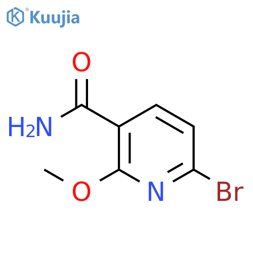 6-Bromo-2-methoxynicotinamide structure