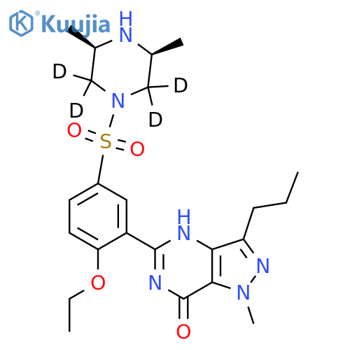 Methisosildenafil-d4 structure