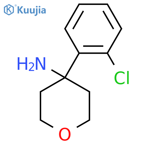 4-(2-Chlorophenyl)tetrahydro-2H-pyran-4-amine structure