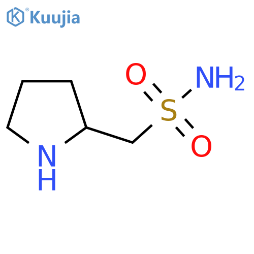 (pyrrolidin-2-yl)methanesulfonamide structure