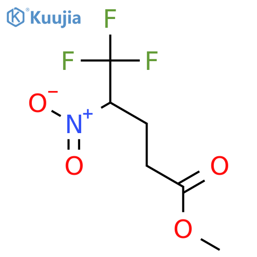 Methyl 5,5,5-trifluoro-4-nitropentanoate structure