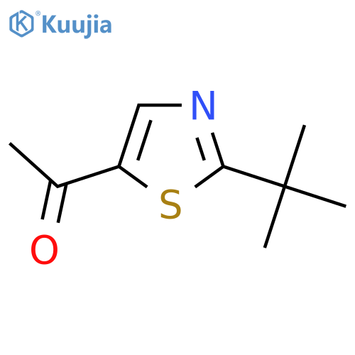 1-(2-(Tert-Butyl)thiazol-5-yl)ethanone structure