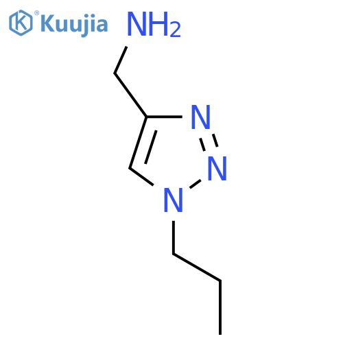 (1-Propyltriazol-4-yl)methanamine structure