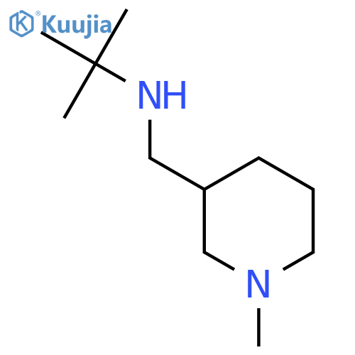Tert-butyl[(1-methylpiperidin-3-yl)methyl]amine structure