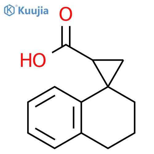 spiro[cyclopropane-2,1-tetralin]-1-carboxylic acid structure