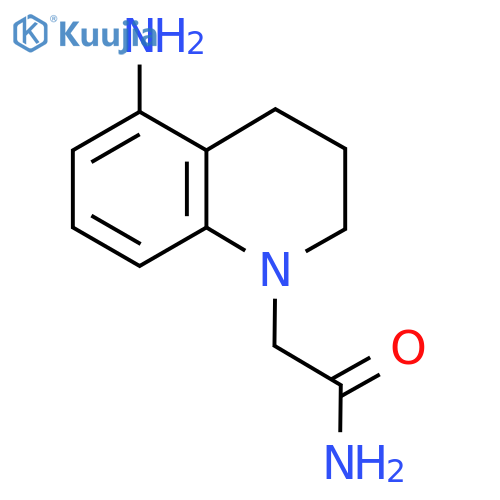 2-(5-Amino-3,4-dihydroquinolin-1(2H)-yl)acetamide structure