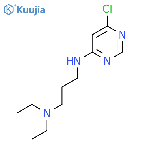 N1-(6-Chloropyrimidin-4-yl)-N3,N3-diethylpropane-1,3-diamine structure