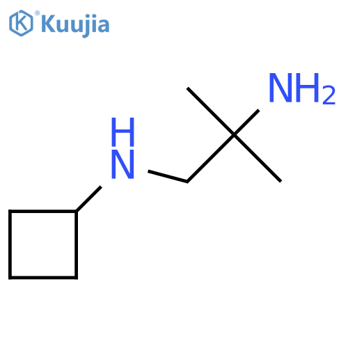 N1-Cyclobutyl-2-methylpropane-1,2-diamine structure