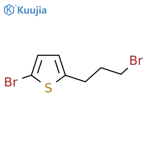 2-Bromo-5-(3-bromopropyl)thiophene structure