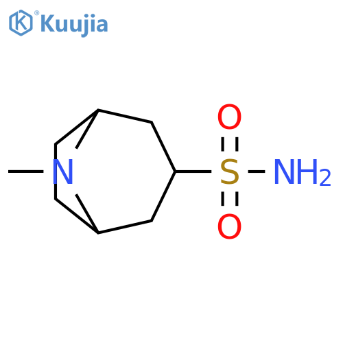 8-Methyl-8-azabicyclo[3.2.1]octane-3-sulfonamide structure