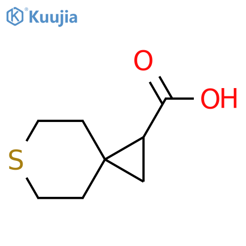 6-thiaspiro[2.5]octane-1-carboxylic acid structure