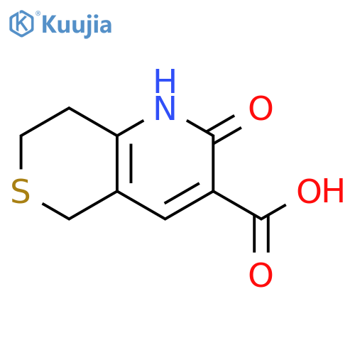 2H-Thiopyrano[4,3-b]pyridine-3-carboxylic acid, 1,5,7,8-tetrahydro-2-oxo- structure