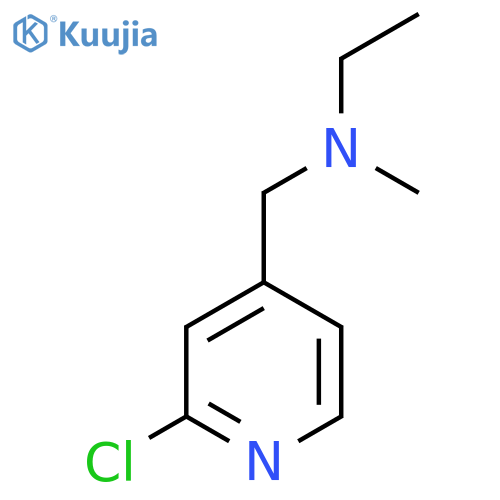 [(2-Chloropyridin-4-yl)methyl](ethyl)methylamine structure
