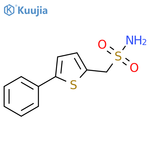 5-Phenyl-2-thiophenemethanesulfonamide structure