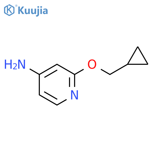 2-(Cyclopropylmethoxy)pyridin-4-amine structure