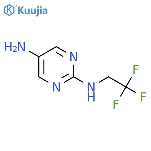 N2-(2,2,2-Trifluoroethyl)pyrimidine-2,5-diamine structure