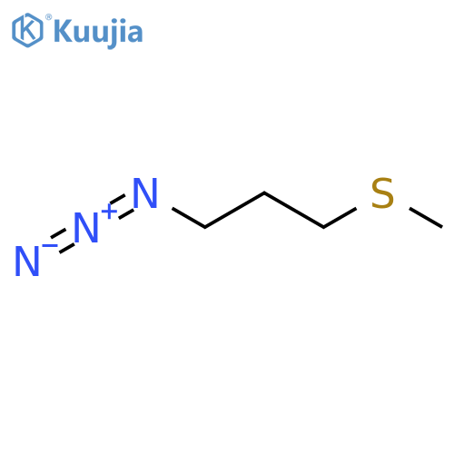 1-azido-3-(methylsulfanyl)propane structure