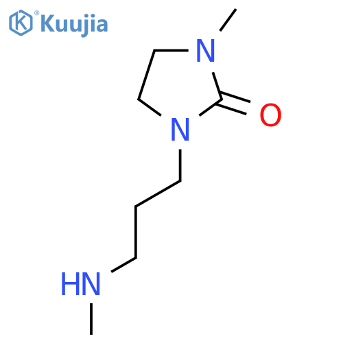1-Methyl-3-[3-(methylamino)propyl]imidazolidin-2-one structure
