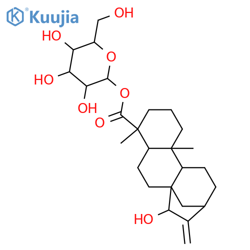 15-Hydroxy-16-kauren-19-oic acid; (ent-15α)-form, β-D-Allopyranosyl ester structure