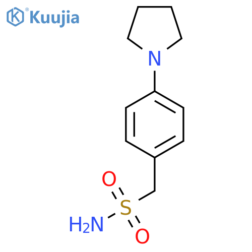 4-(pyrrolidin-1-yl)phenylmethanesulfonamide structure