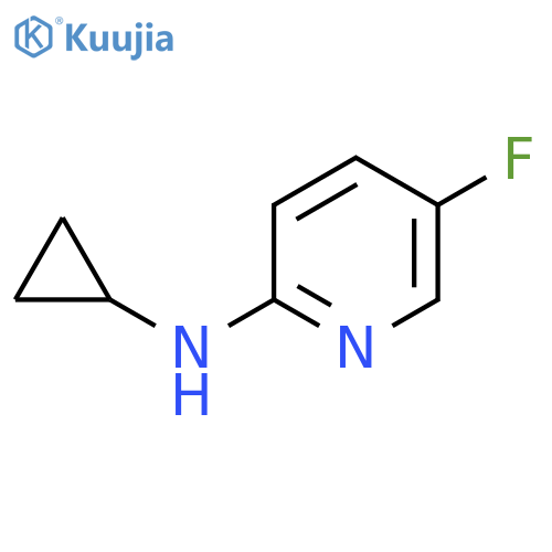 Cyclopropyl-(5-fluoro-pyridin-2-yl)-amine structure