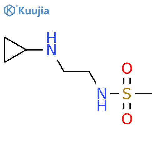 N-2-(cyclopropylamino)ethylmethanesulfonamide structure