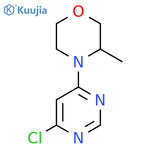 4-(6-Chloropyrimidin-4-yl)-3-methylmorpholine structure