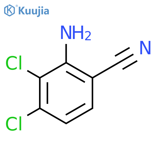 2-Amino-3,4-dichlorobenzonitrile structure