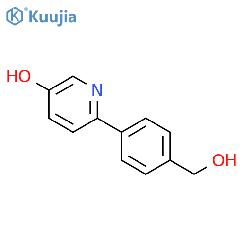 6-(4-(Hydroxymethyl)phenyl)pyridin-3-ol structure