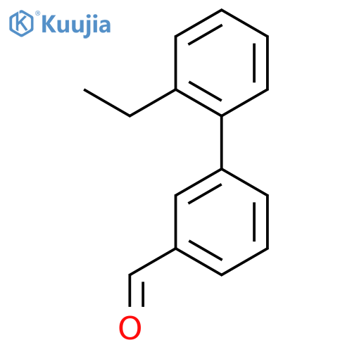 3-(2-Ethylphenyl)benzaldehyde structure