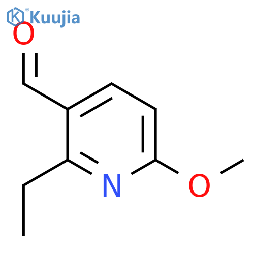 2-Ethyl-6-methoxy-pyridine-3-carbaldehyde structure
