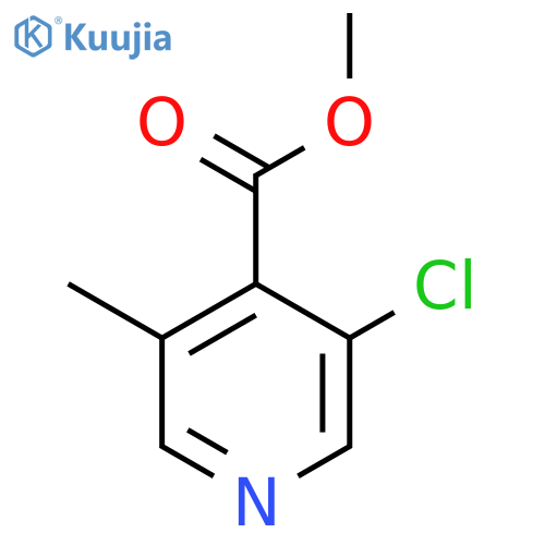 methyl 3-chloro-5-methylpyridine-4-carboxylate structure