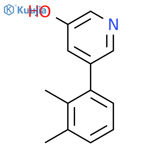 5-(2,3-Dimethylphenyl)pyridin-3-ol structure