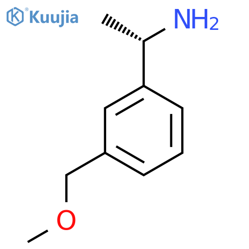 (1S)-1-3-(methoxymethyl)phenylethan-1-amine structure