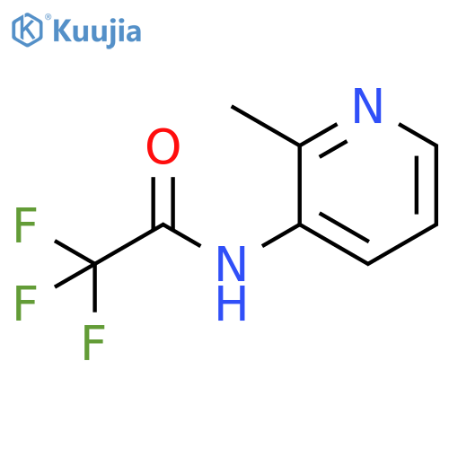 2,2,2-trifluoro-N-(2-methylpyridin-3-yl)acetamide structure