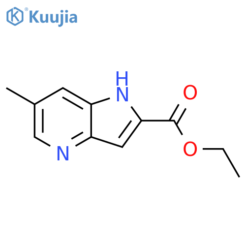 6-Methyl-4-azaindole-2-carboxylic acid ethyl ester structure