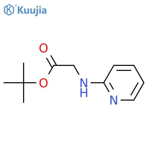 Pyridin-2-yl-glycine tert-butyl ester structure