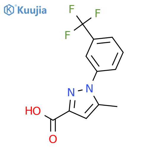 5-Methyl-1-(3-Trifluoromethyl-Phenyl)-1h-Pyrazole-3-Carboxylic Acid structure