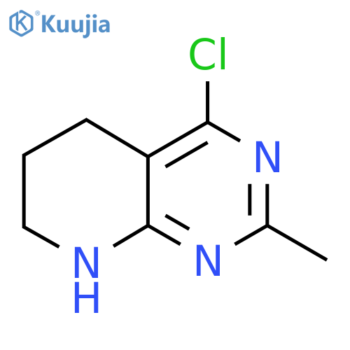 4-Chloro-2-methyl-5,6,7,8-tetrahydropyrido[2,3-D]pyrimidine structure