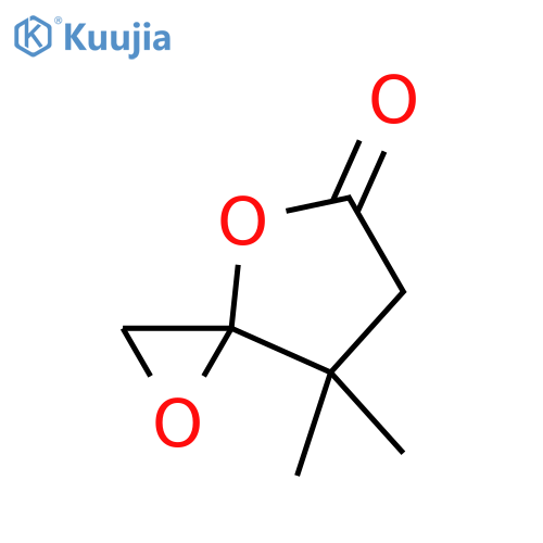 1,4-Dioxaspiro[2.4]heptan-5-one, 7,7-dimethyl- structure