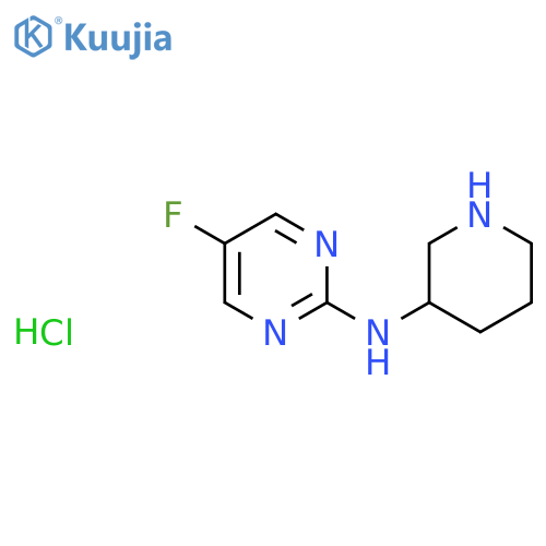 (5-Fluoro-pyrimidin-2-yl)-piperidin-3-yl-amine hydrochloride structure