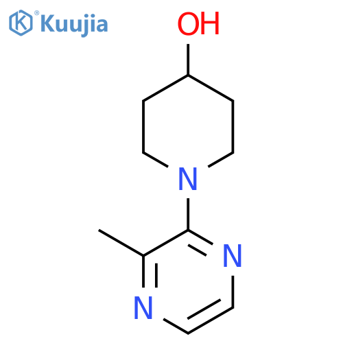1-(3-Methylpyrazin-2-yl)piperidin-4-ol structure